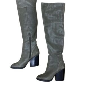 Aldo over the knee leather Casine boots